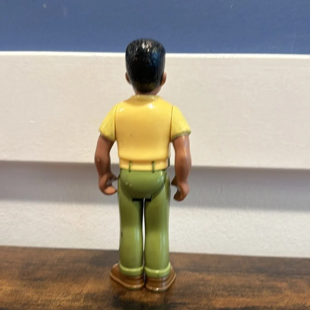 Vintage Little Tikes Male Father African-American Dollhouse Figure